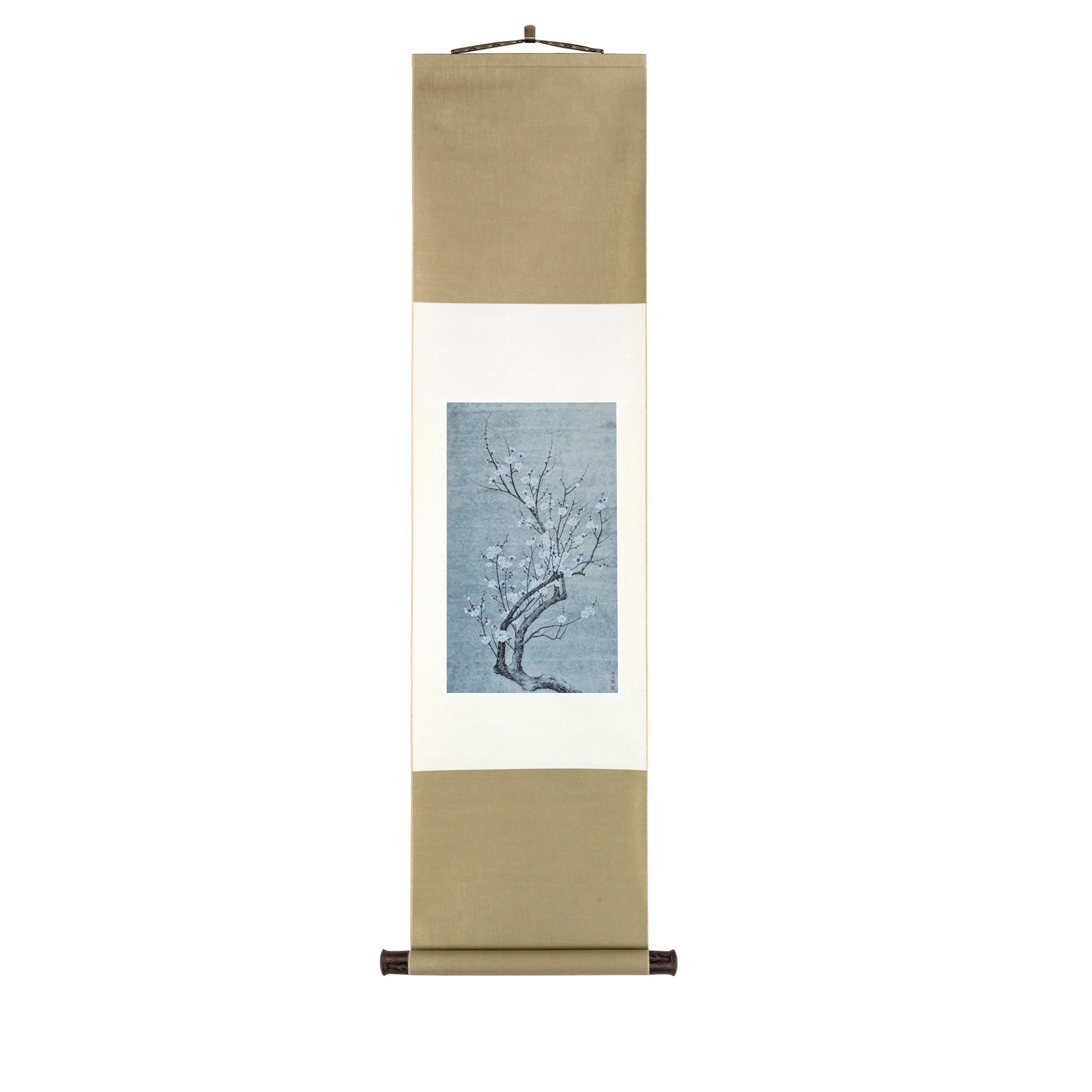 Plum Blossoms - Hanging Scroll