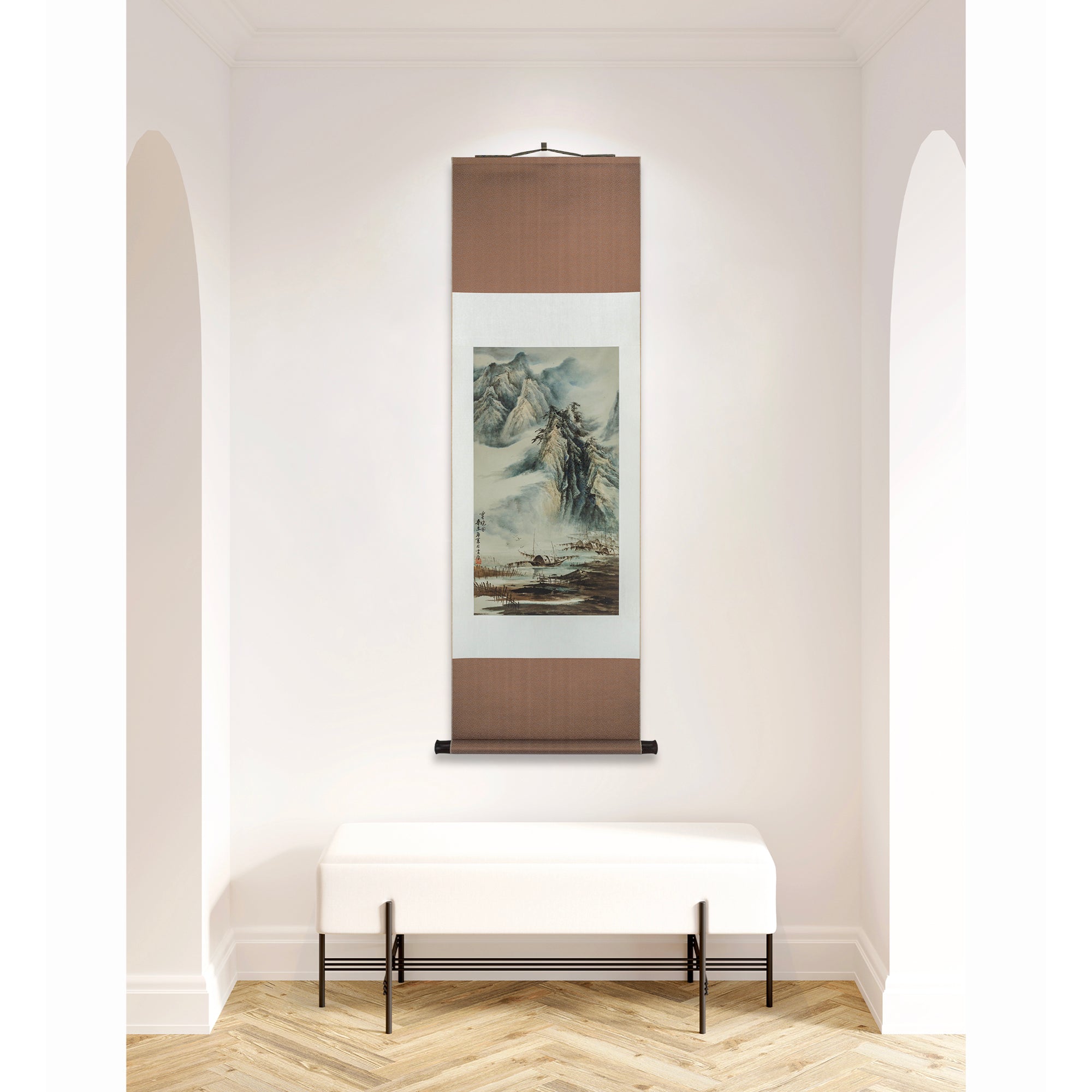 A Journey Beyond the Veil - Hanging Scroll