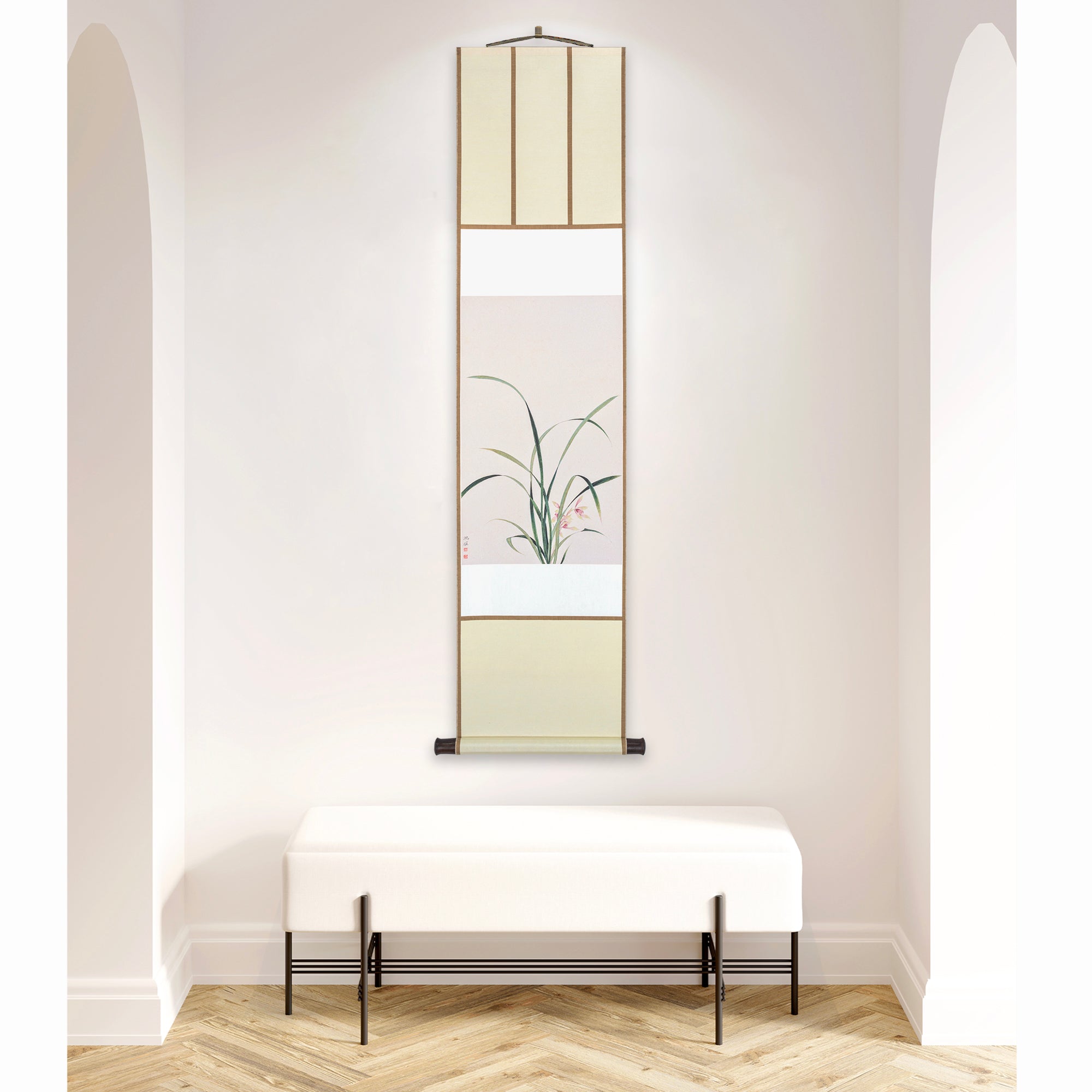 The Orchid - Hanging Scroll