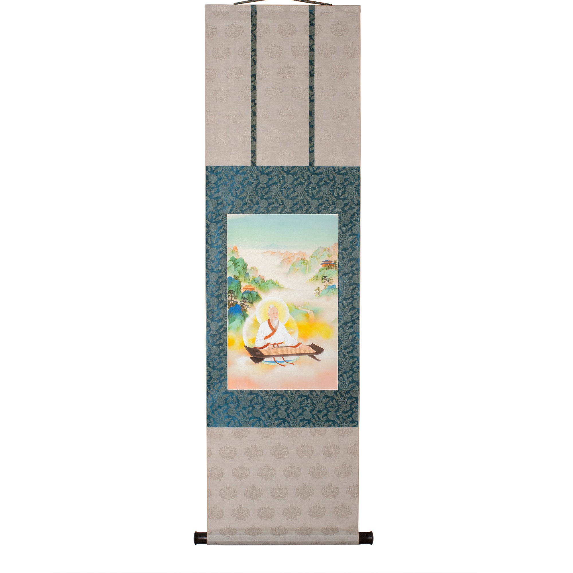 Laozi Writing Dao De Jing- Hanging Scroll