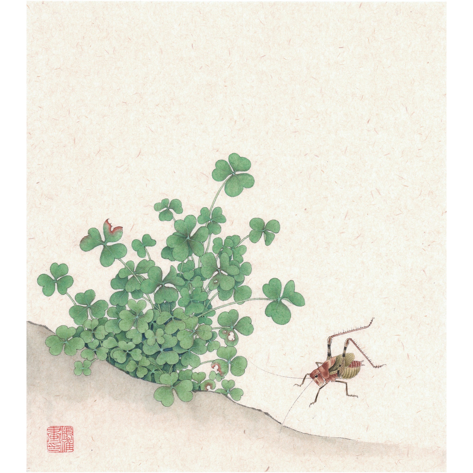 Lucky Clover and Cricket