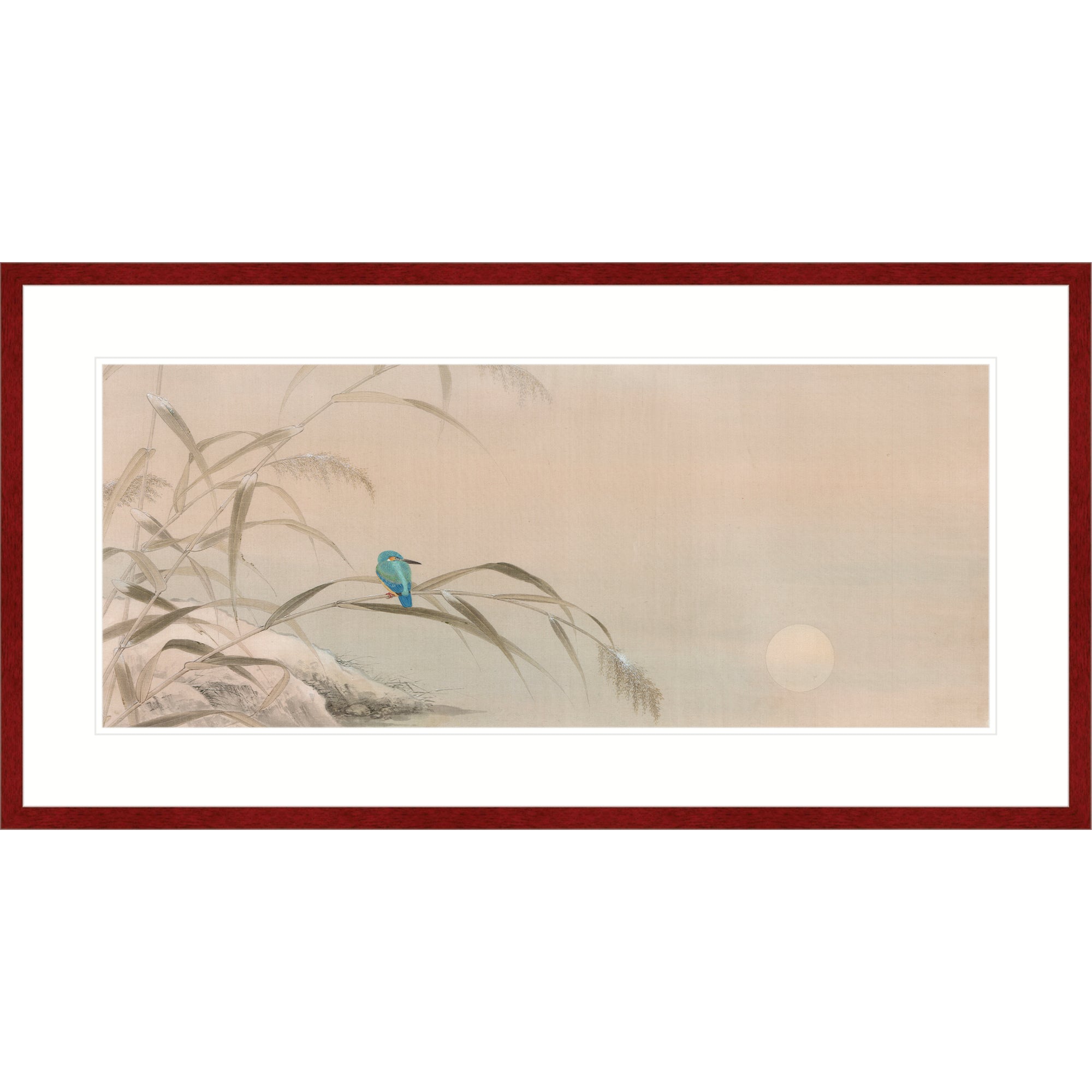 Kingfisher at Winter Dusk