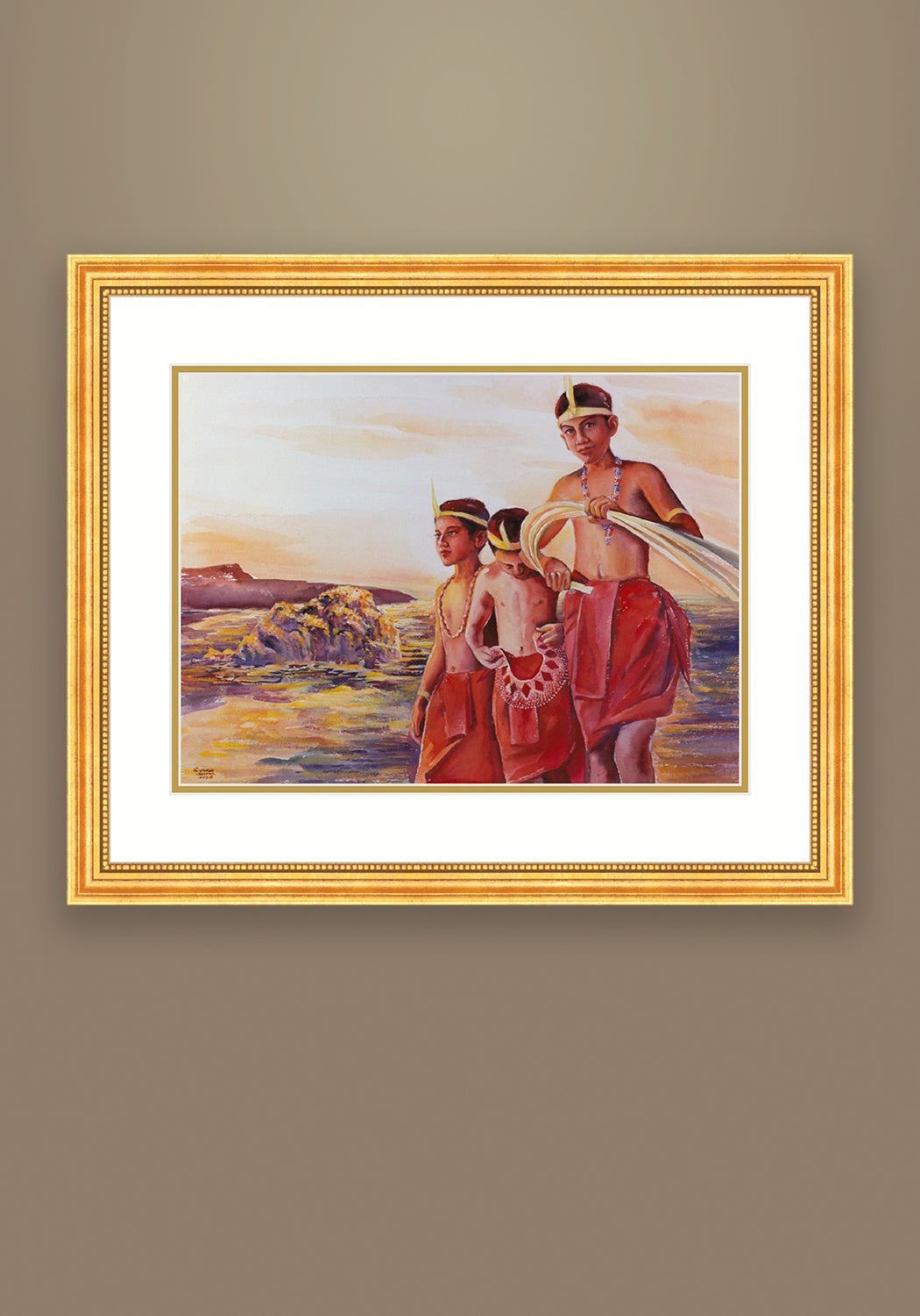 Boys in the Morning light