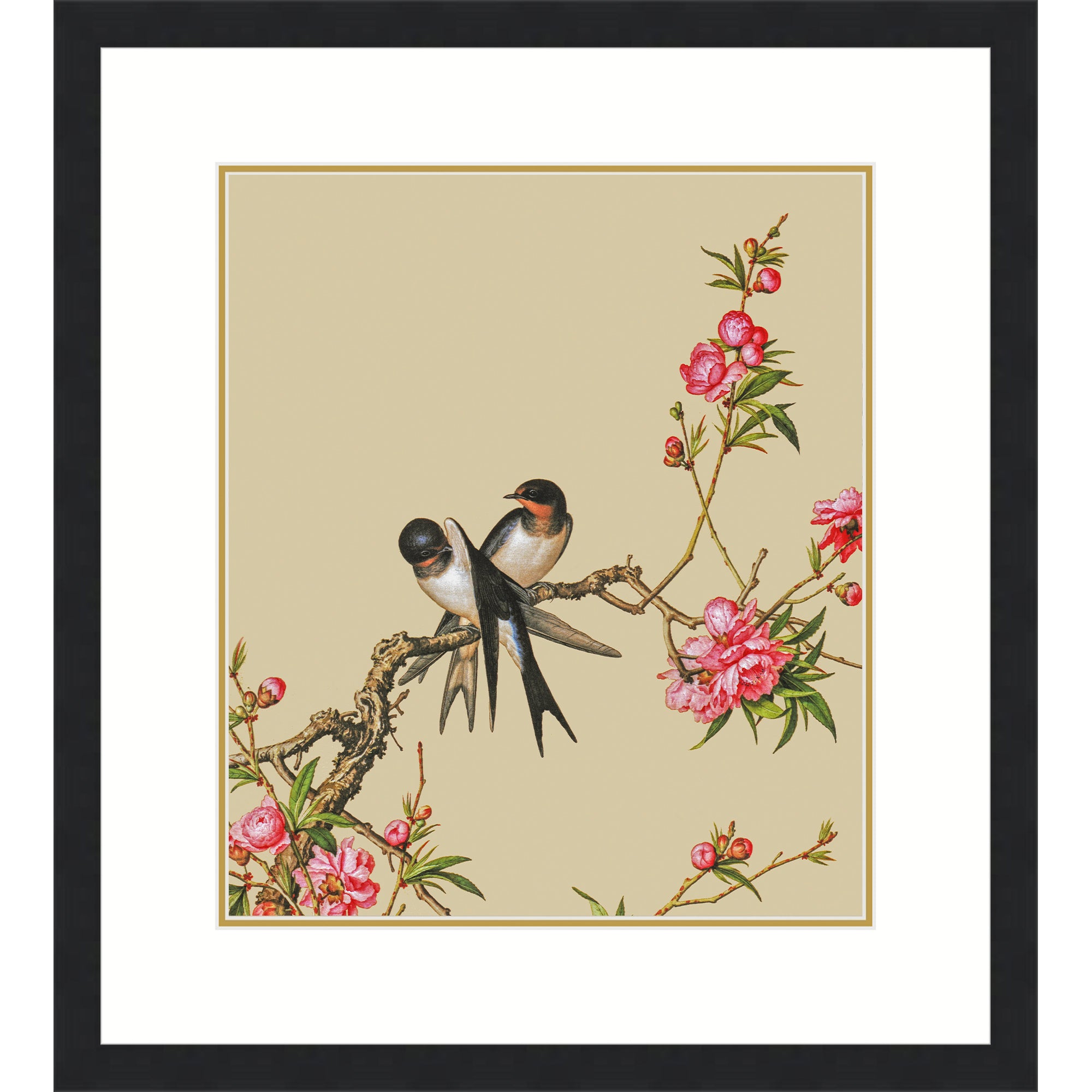 Magpies and Peach Blossoms