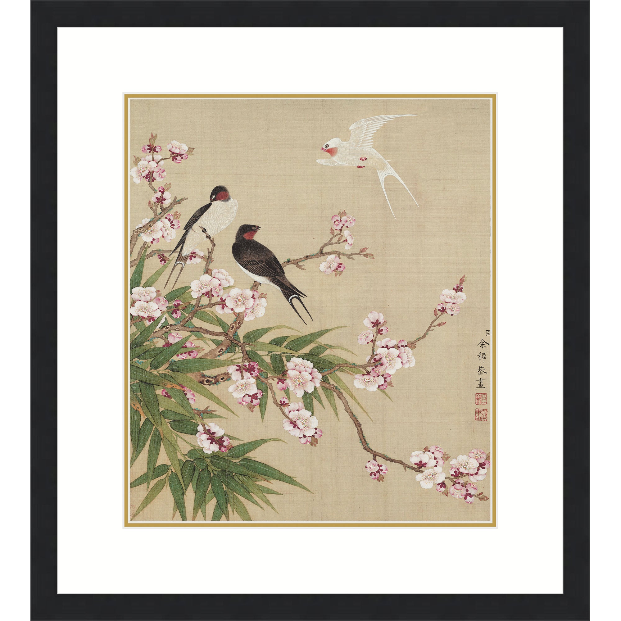 Swallows and Peach Blossoms