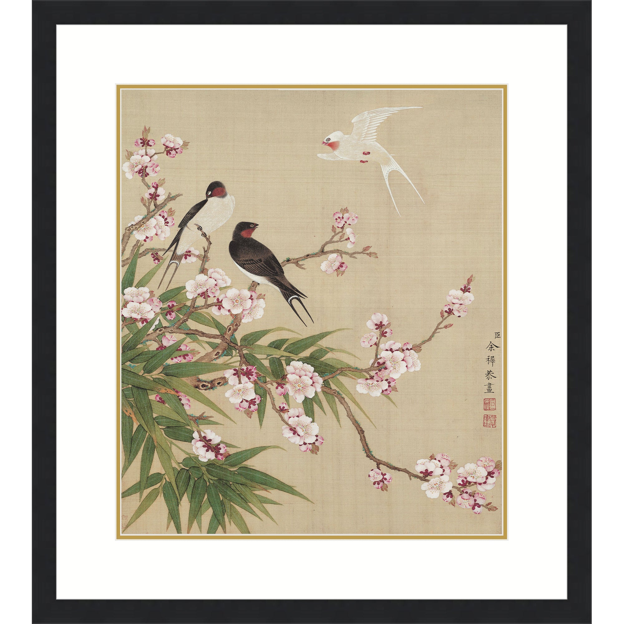 Swallows and Peach Blossoms