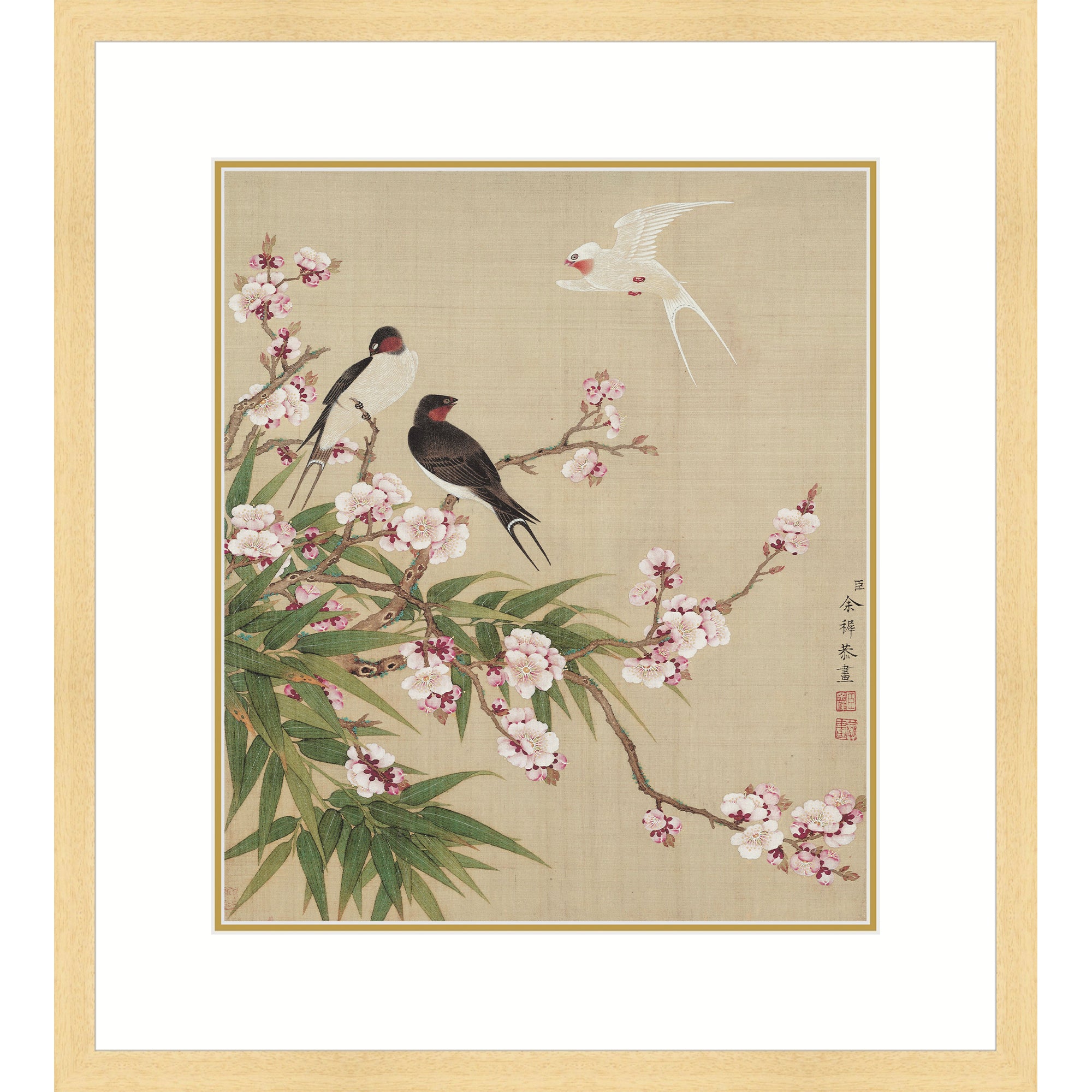 Swallows and Peach Blossoms