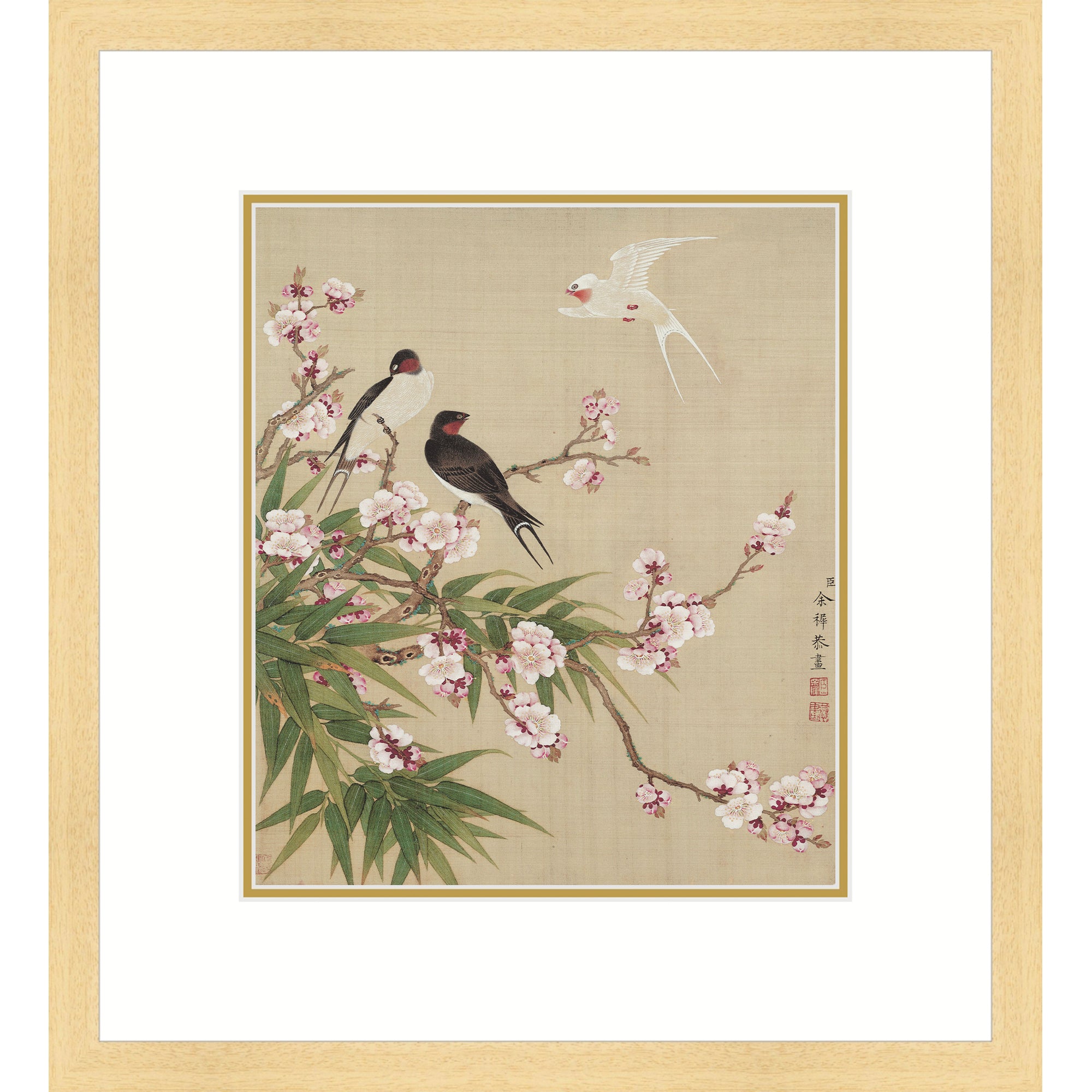 Swallows and Peach Blossoms