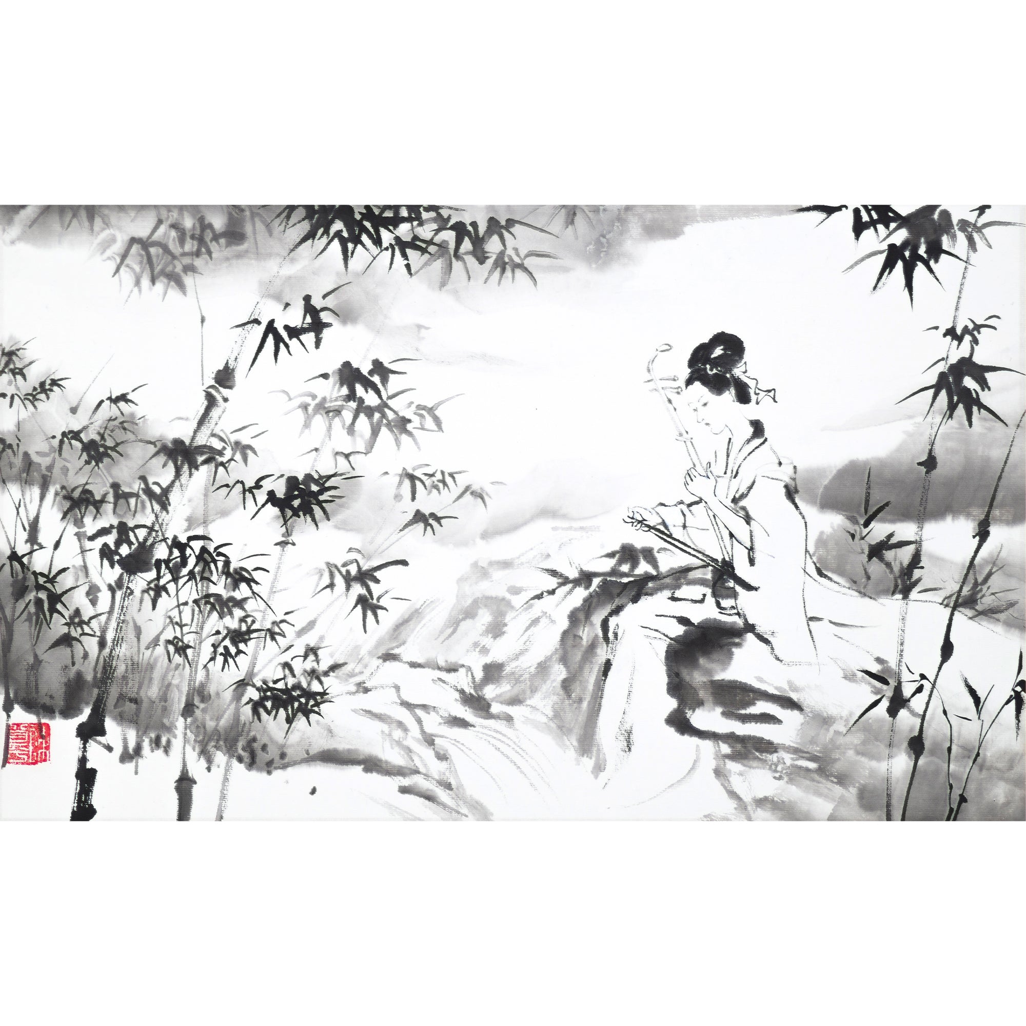 Melody in the Misty Bamboo