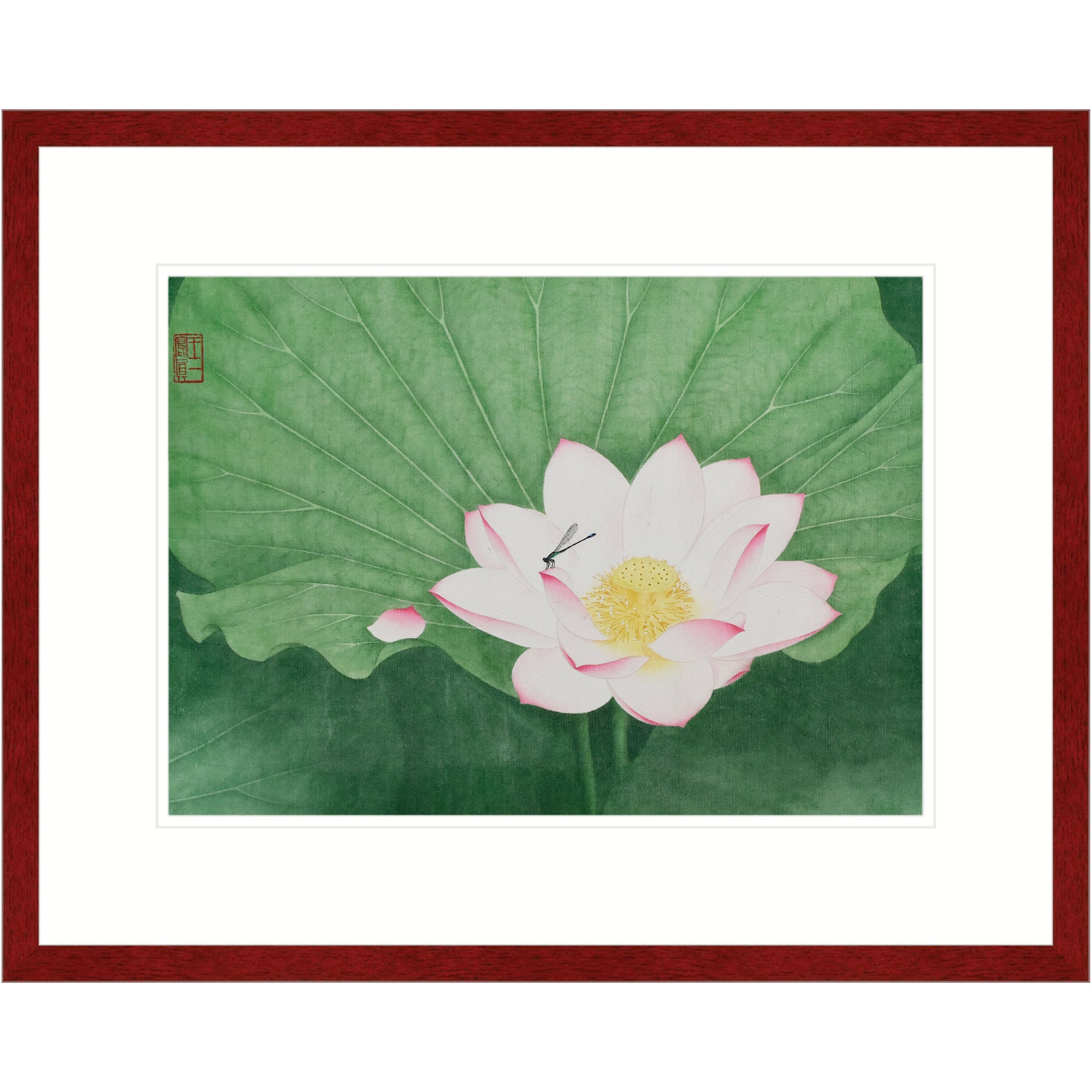Dragonfly on Lotus