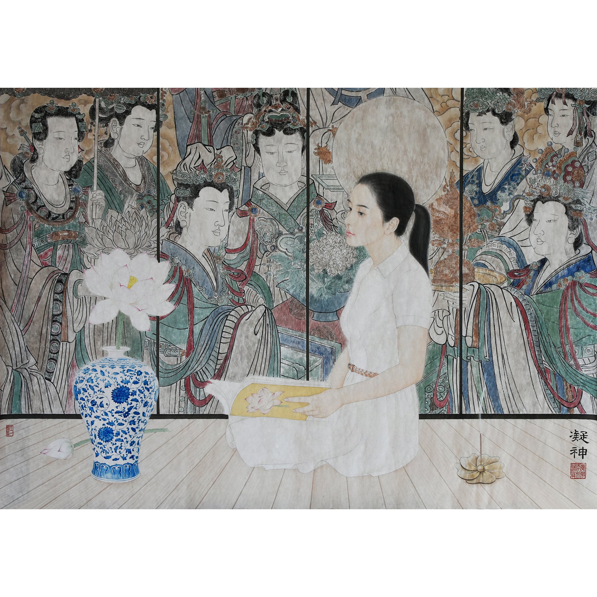 A Modern Awakening Before Dunhuang