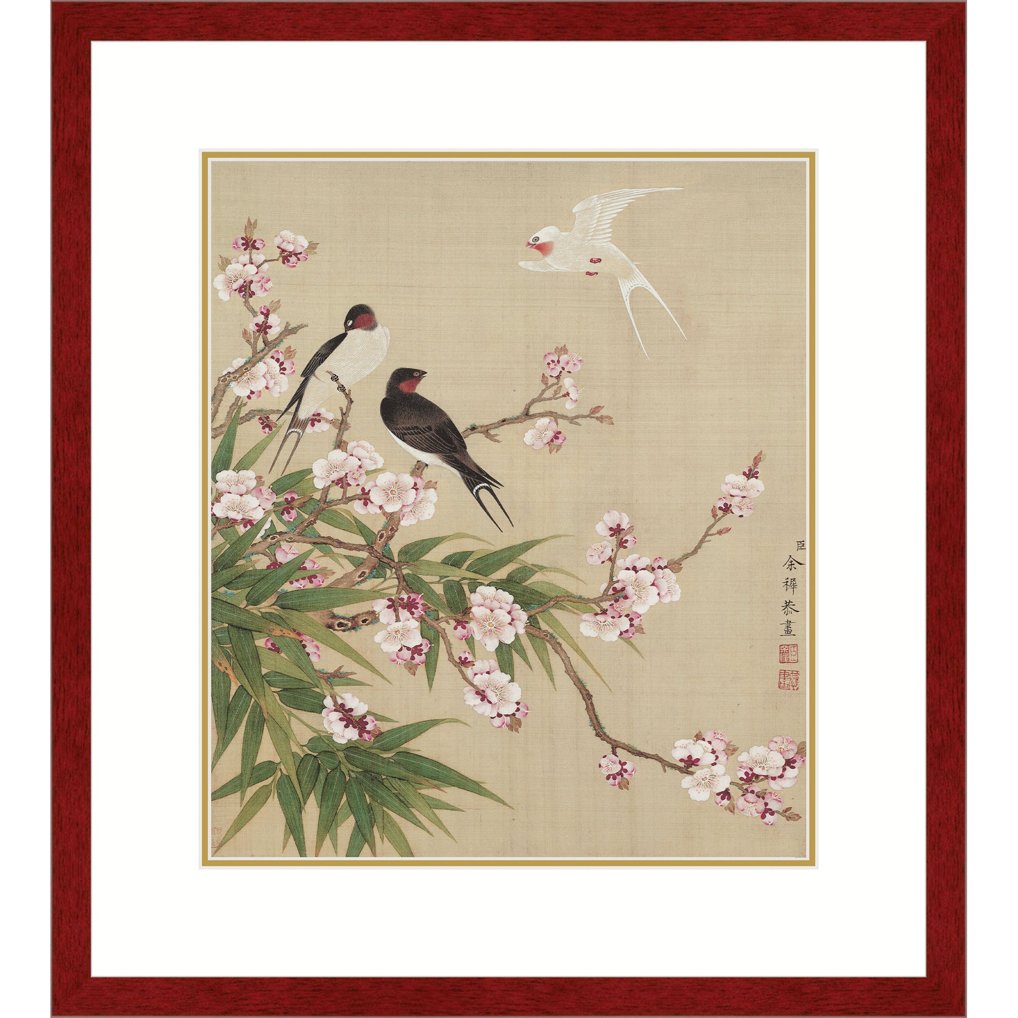 Swallows and Peach Blossoms