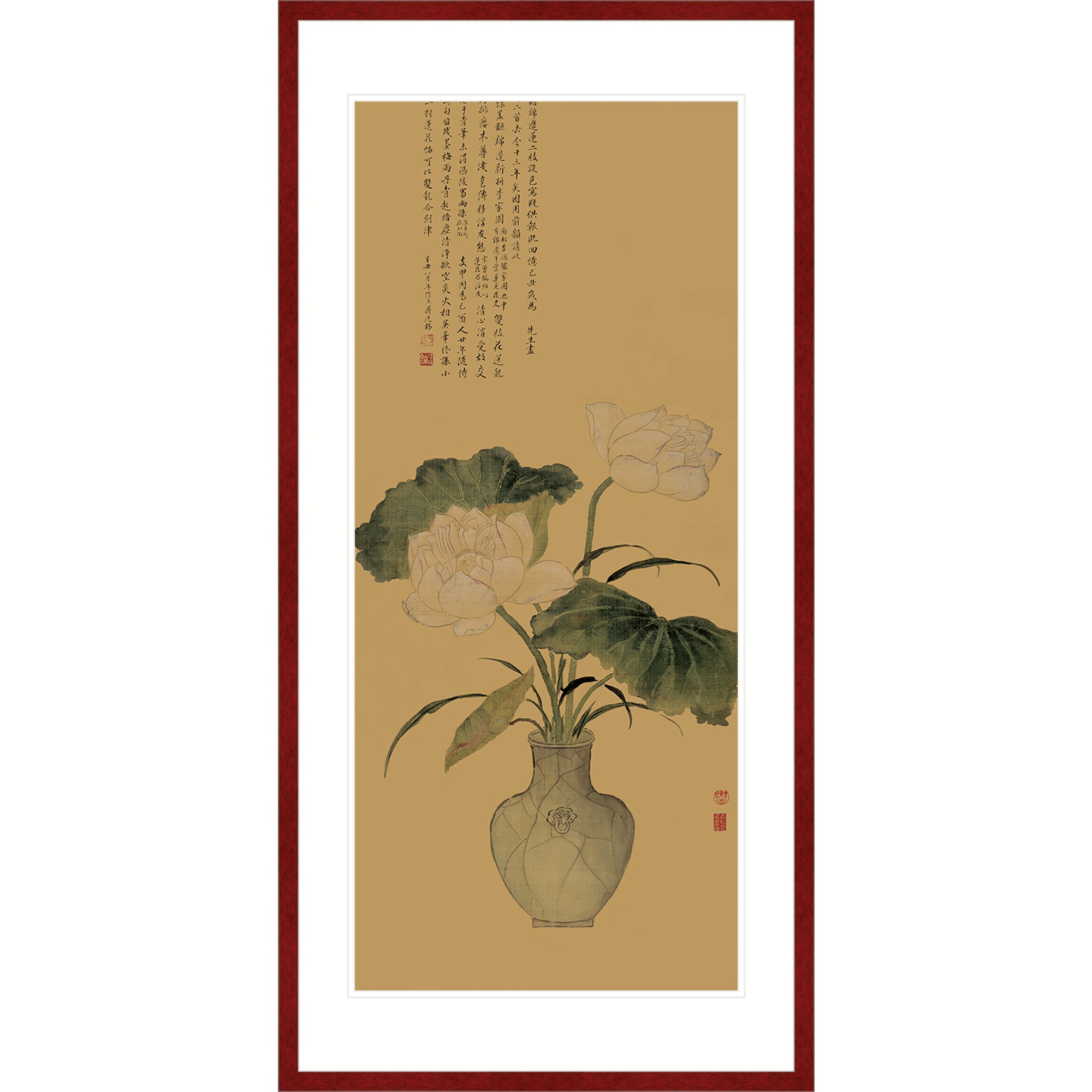 Lotus in a Vase