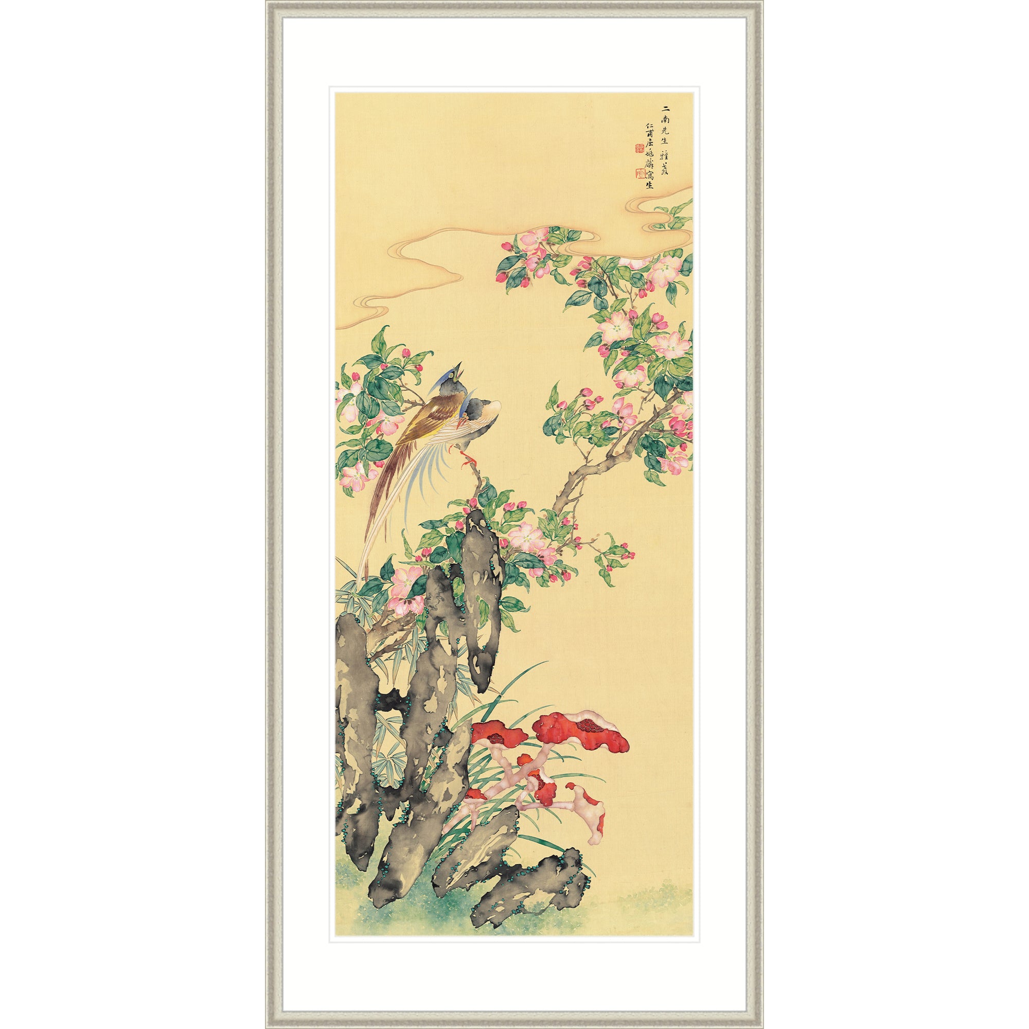 Chrysolophus and Hibiscus 01