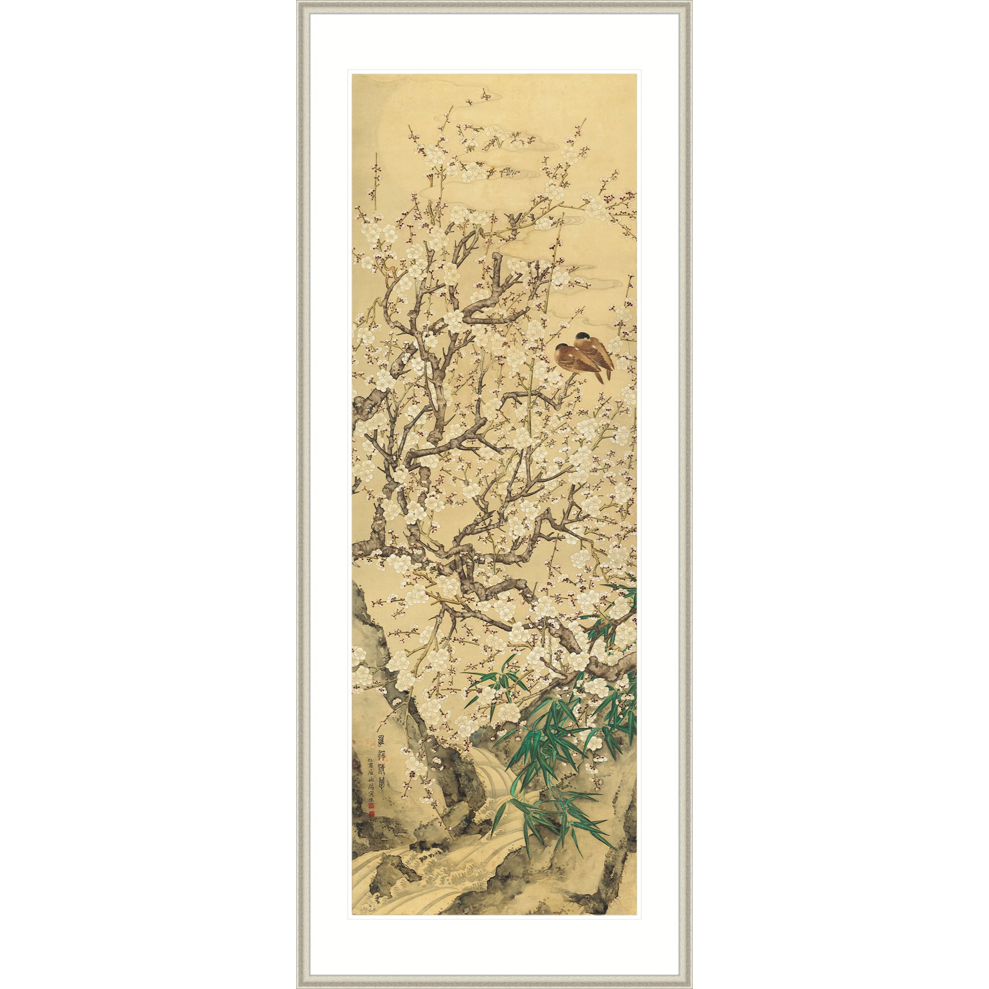Creek-Side Plum Blossoms
