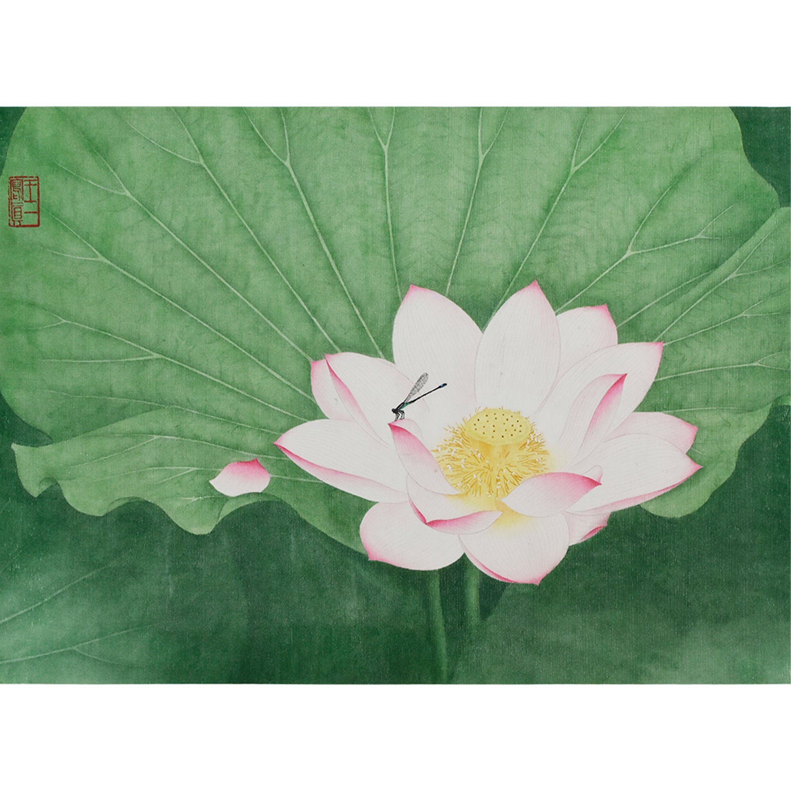 Dragonfly on Lotus