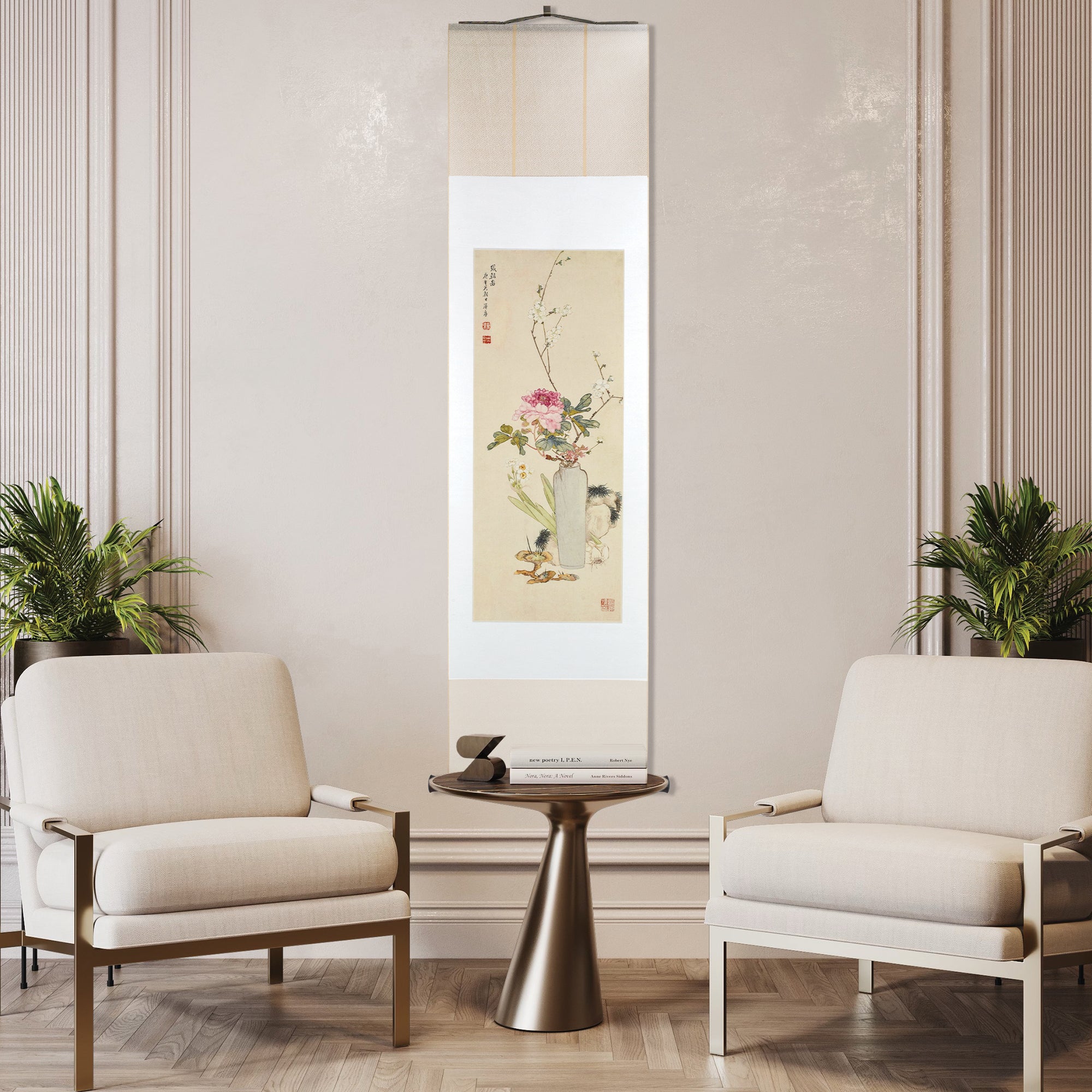 Peace and Prosperity - Hanging Scroll