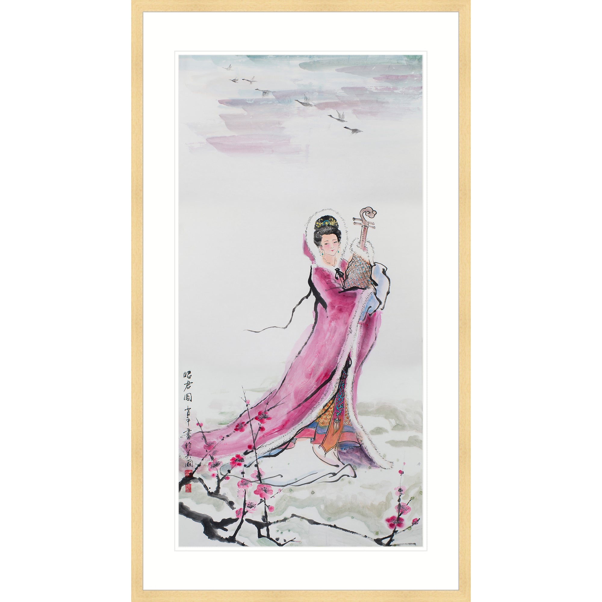 Portrait of Wang Zhaojun