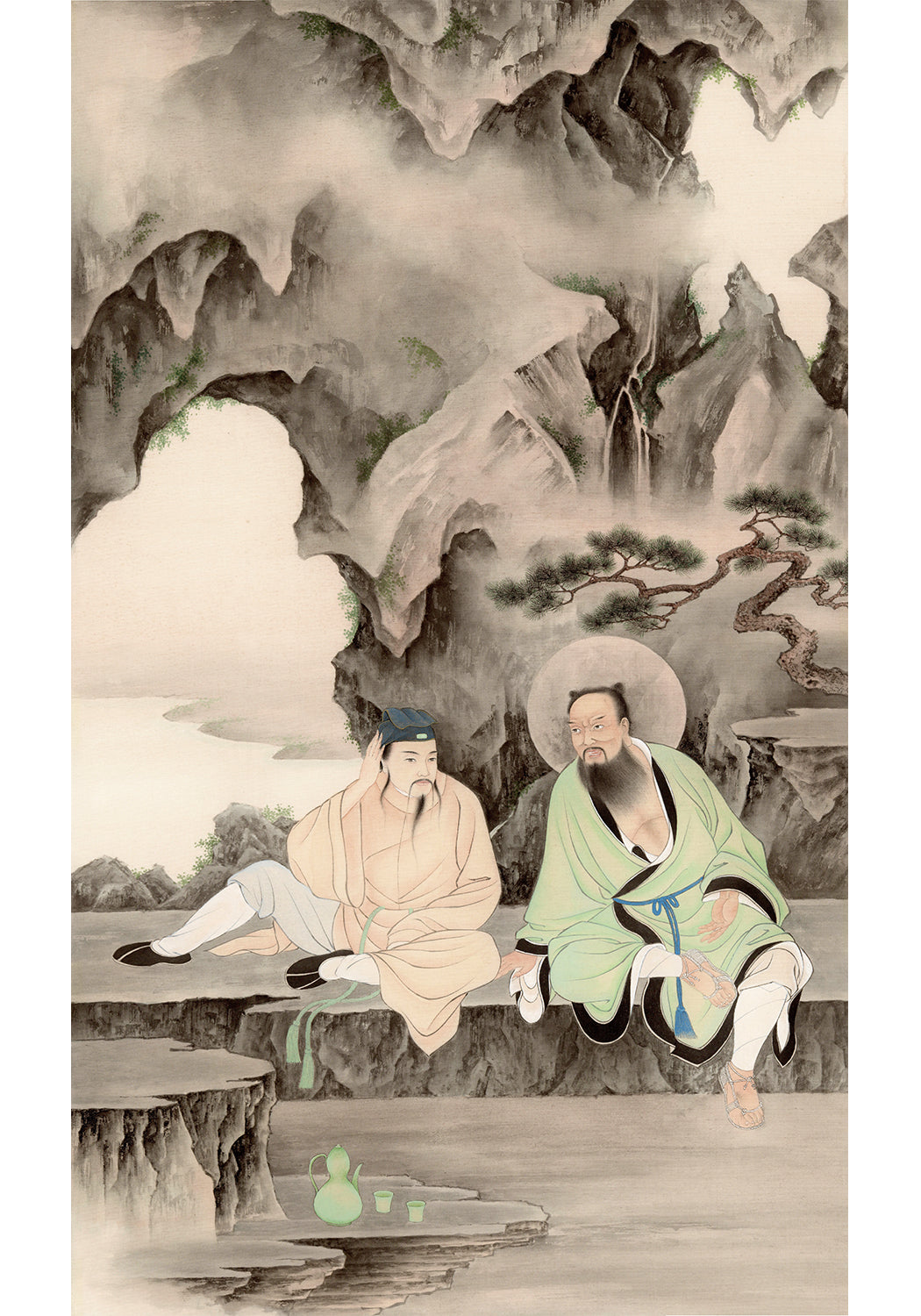 Han Zhongli transforming Lu Dongbin