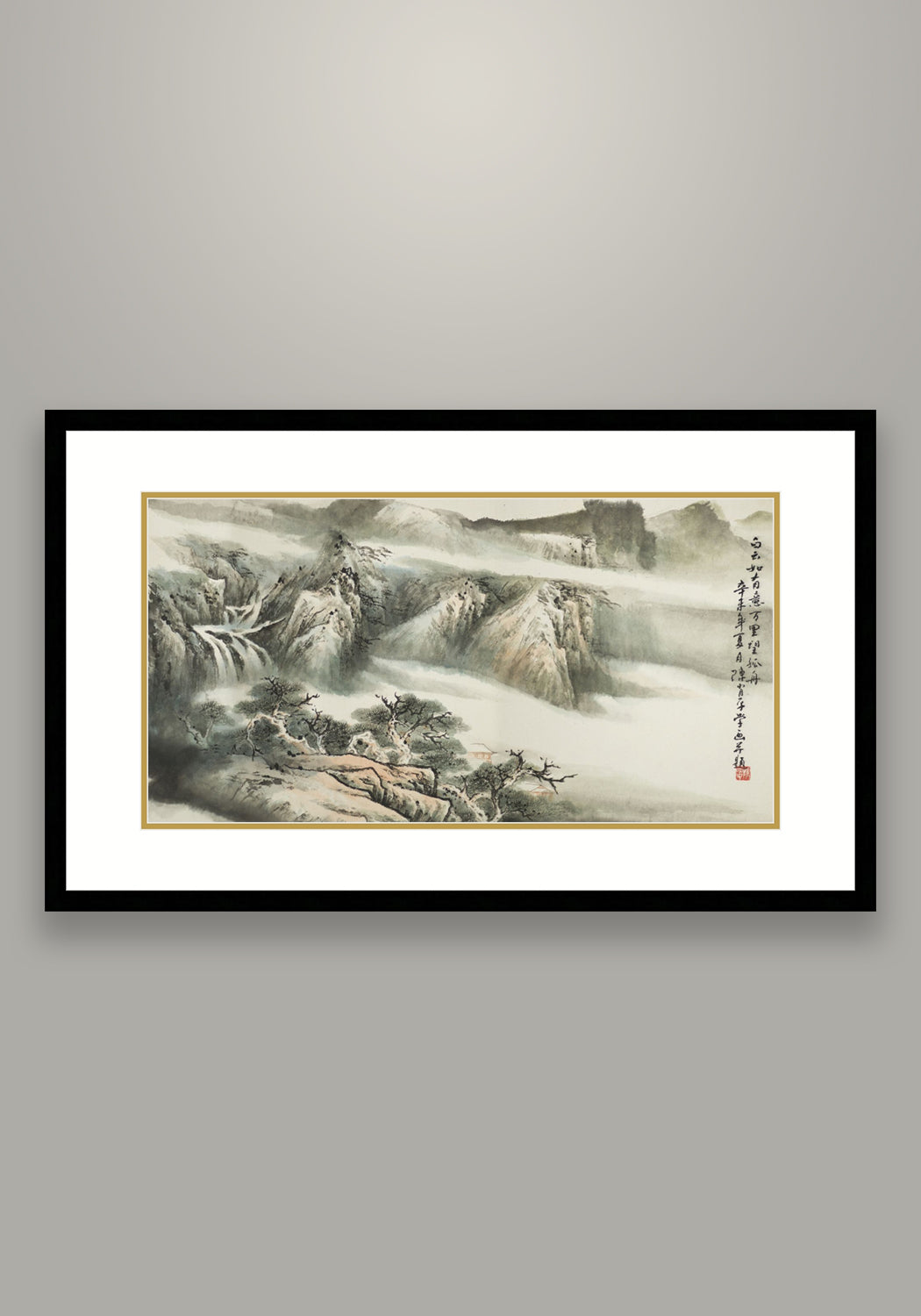 Veil of Mist Over Mountains