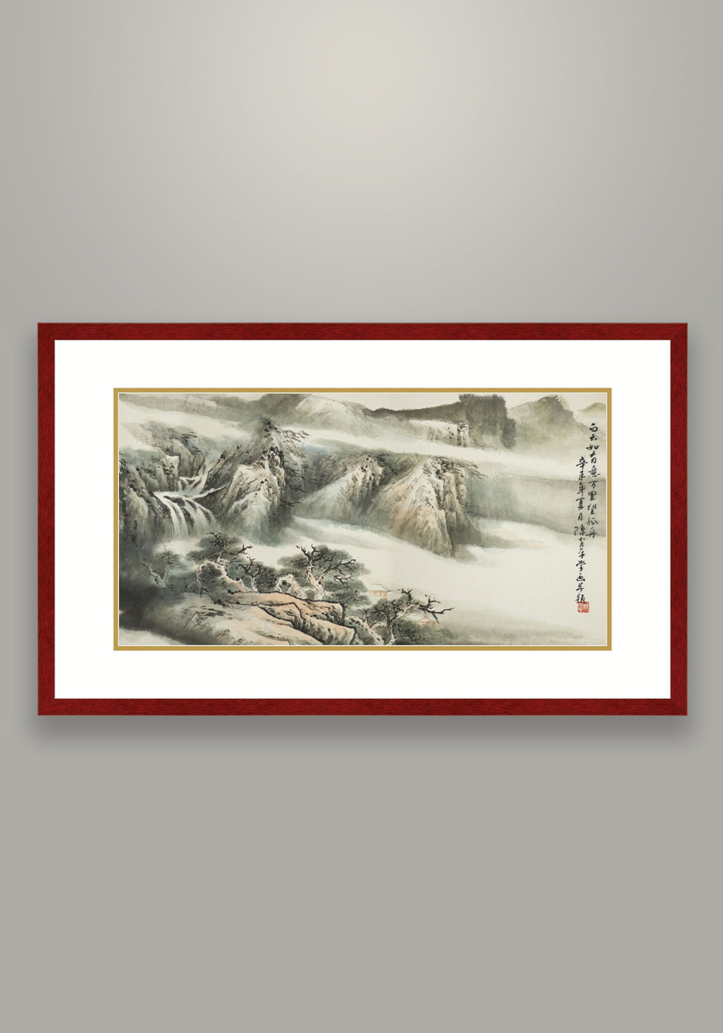 Veil of Mist Over Mountains