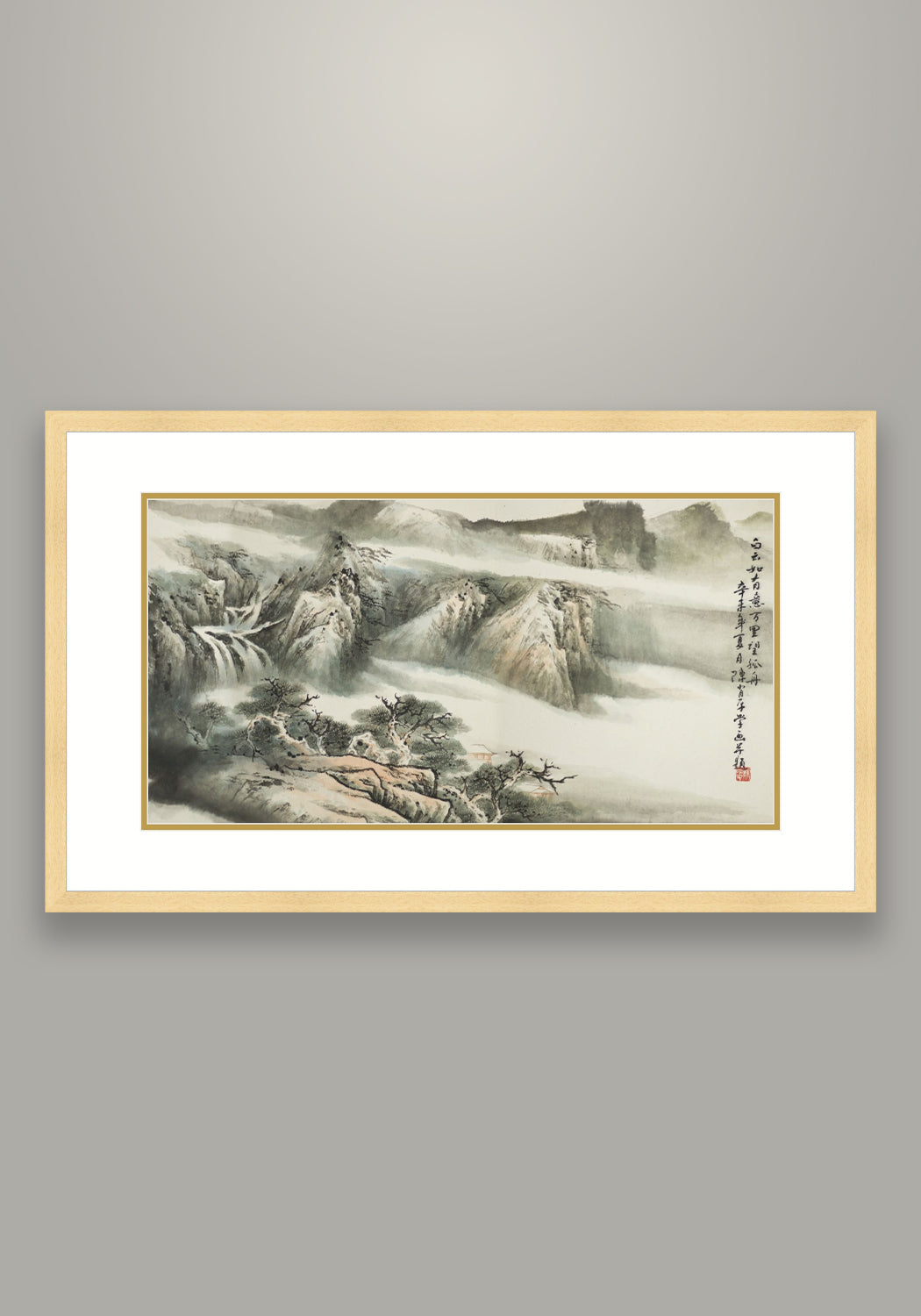 Veil of Mist Over Mountains