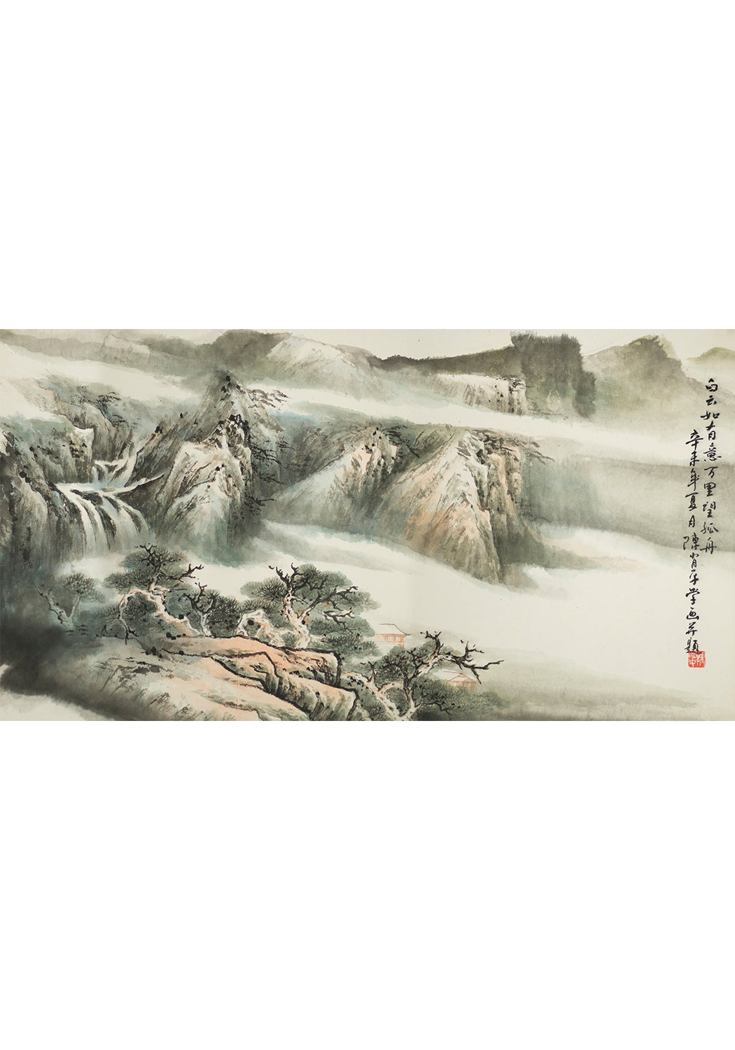 Veil of Mist Over Mountains