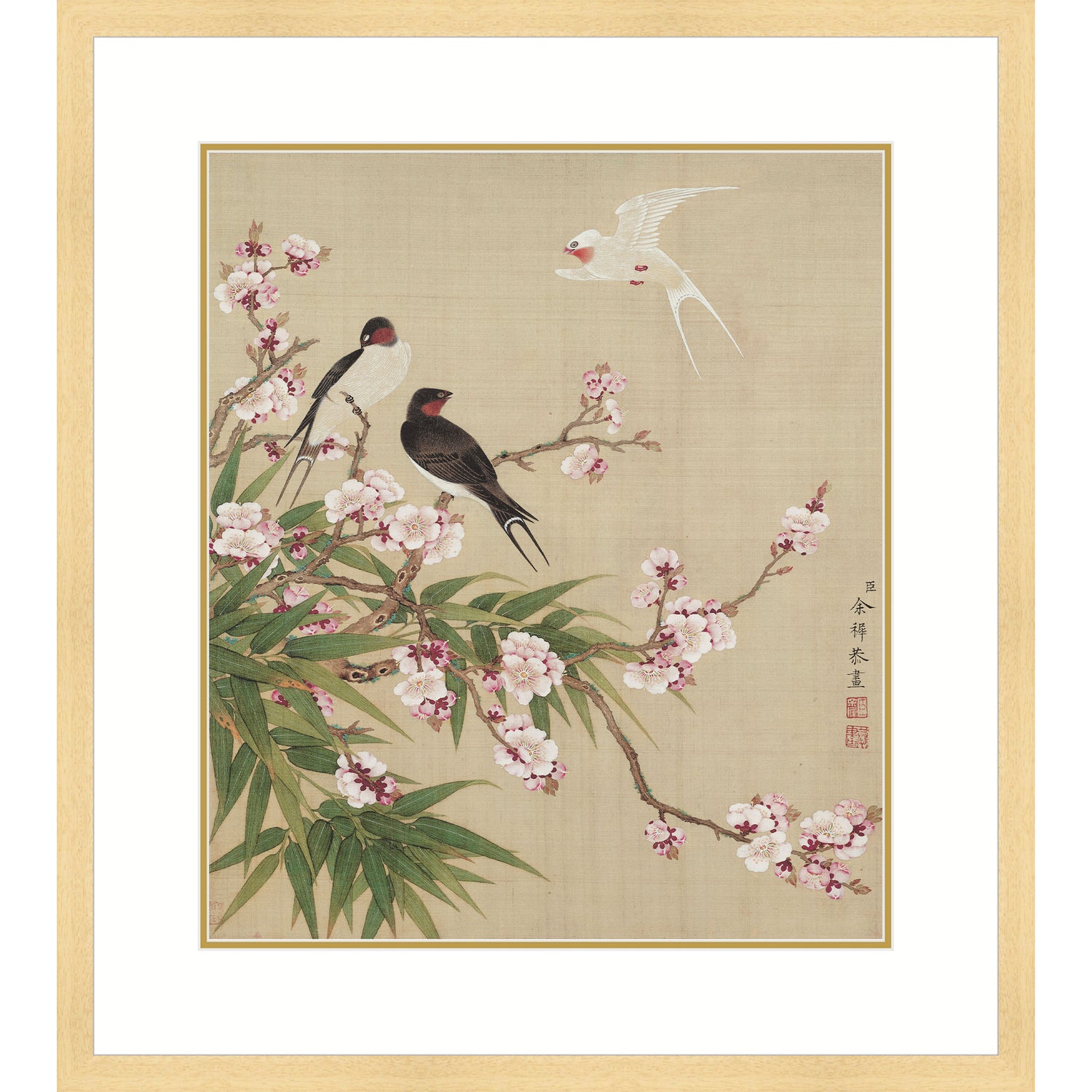 Swallows and Peach Blossoms