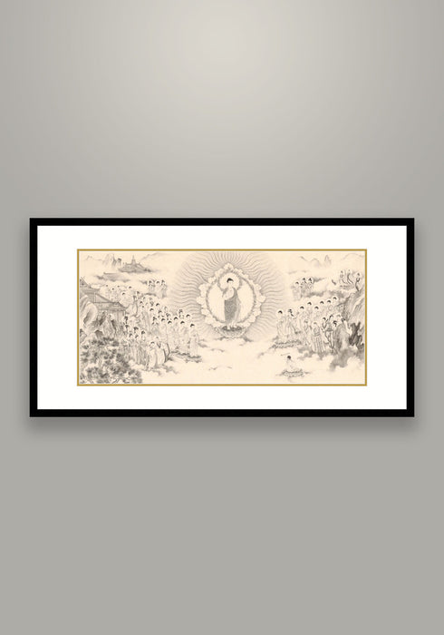 《誓約》 國畫 神像
