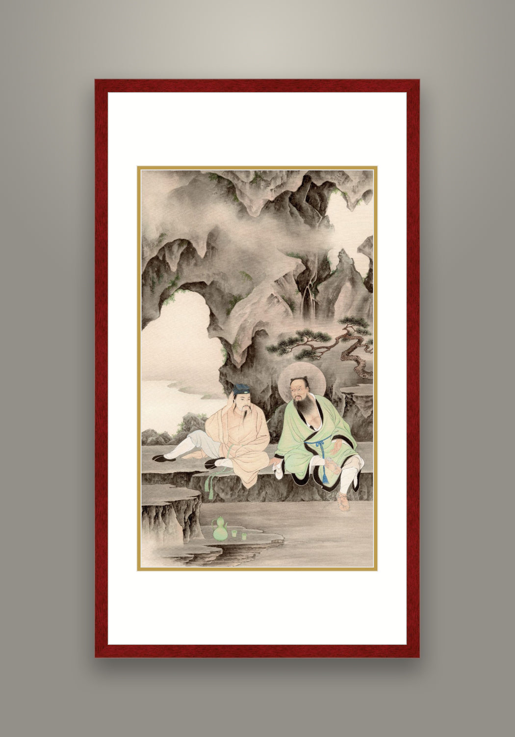 Han Zhongli transforming Lu Dongbin